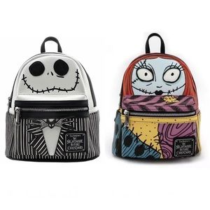 NWT Disney Nightmare Before Christmas Jack Skellington Sally Loungefly Backpacks